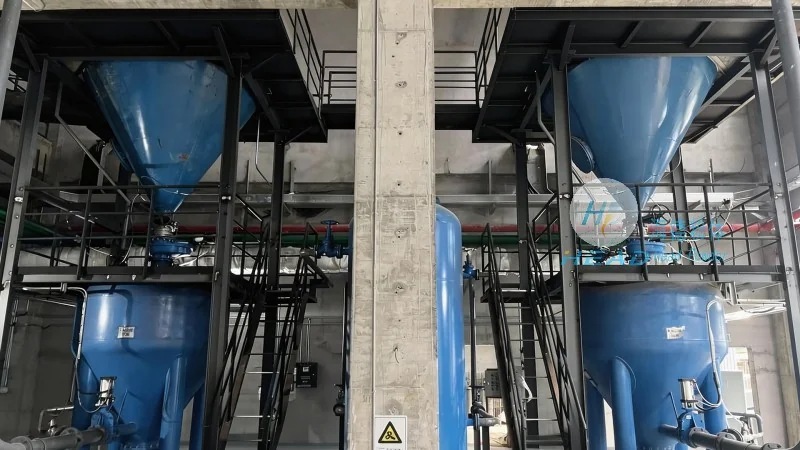Phương pháp vận chuyển bằng khí cho bột canxi cacbonat nặng