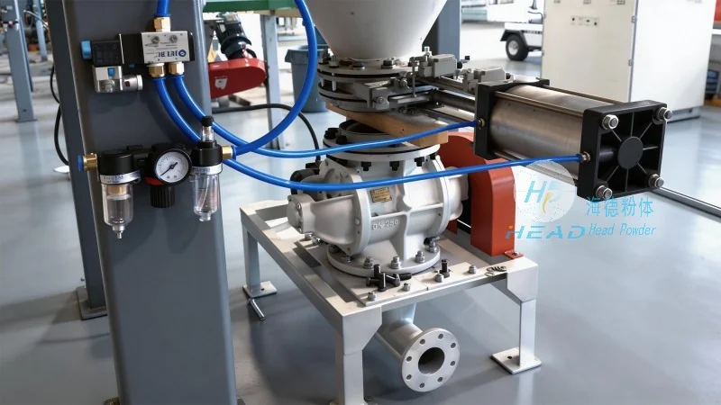 Phương pháp vận chuyển khí cho bột zeolit