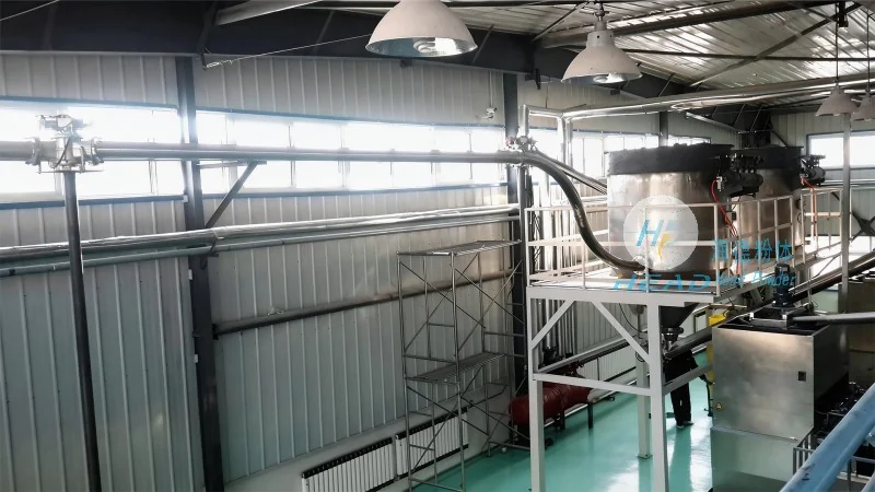 Ba Lan Lublin Quặng Lithium Bột Bụi Chống bụi Vận chuyển Pneumatic Dự án Hoàn thiện