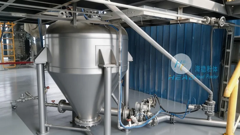 Phương pháp vận chuyển bằng khí nén nano Silica