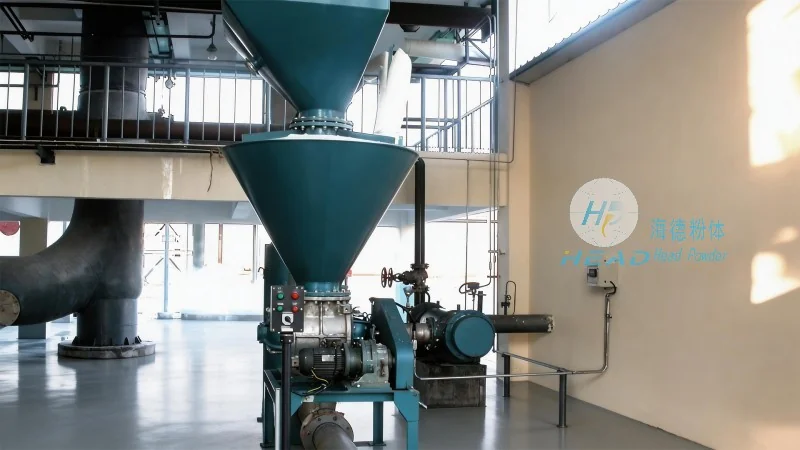Phương pháp vận chuyển khí cho bột siêu mịn kaolin