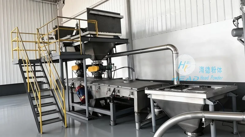 Phương pháp vận chuyển khí cho hạt gel silica