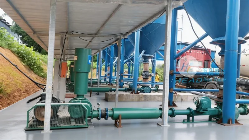Kế hoạch vận chuyển bằng khí nén oxit kẽm