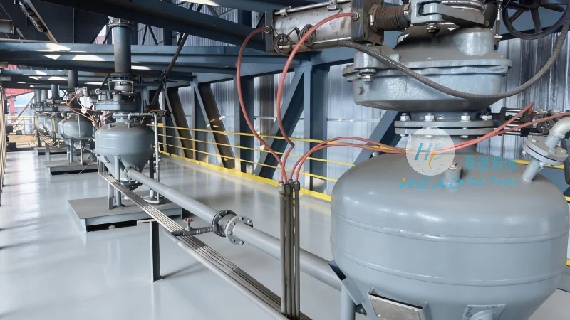 Kế hoạch vận chuyển bằng khí nén oxit kẽm