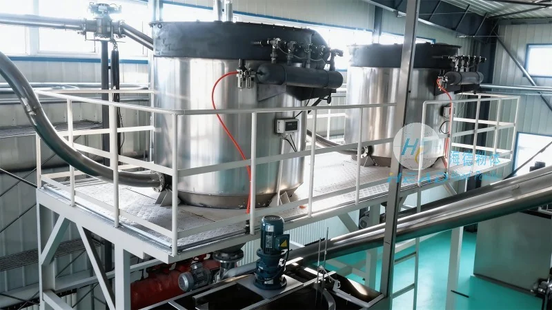 Phương pháp vận chuyển bằng khí nén melamine