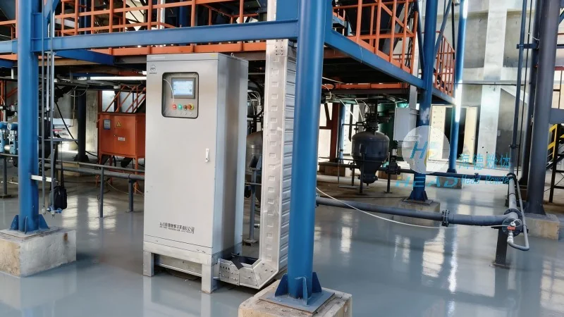 Phương pháp vận chuyển bằng khí nén với bột sắt