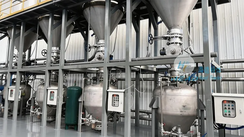 Một ví dụ hoàn chỉnh về hệ thống vận chuyển khí động học đường dài của phân bón lithium iron phosphate tại cảng Saud, Kuwait