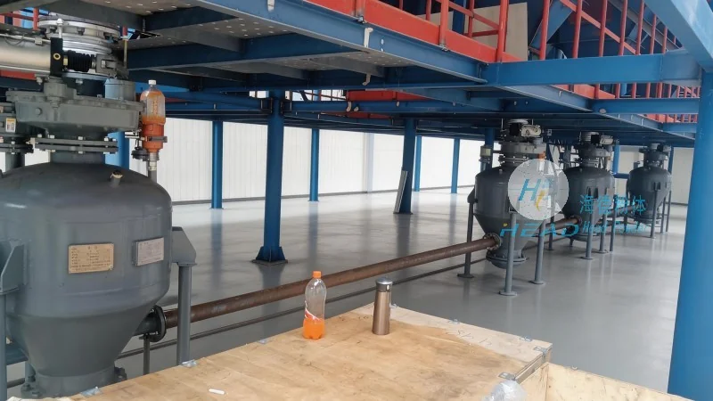 Kế hoạch vận chuyển bằng khí cho bột than đá