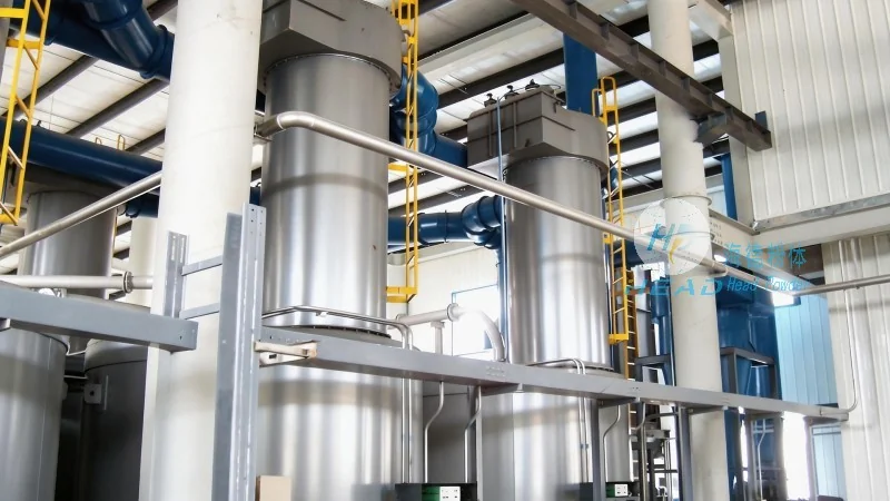 Giải pháp vận chuyển khí cho bột resin