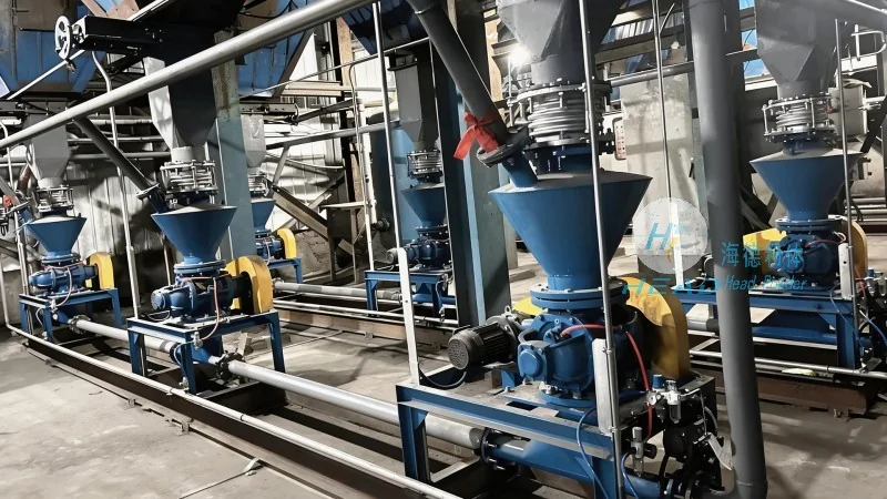 Kế hoạch vận chuyển bột gốm alumina bằng khí nén