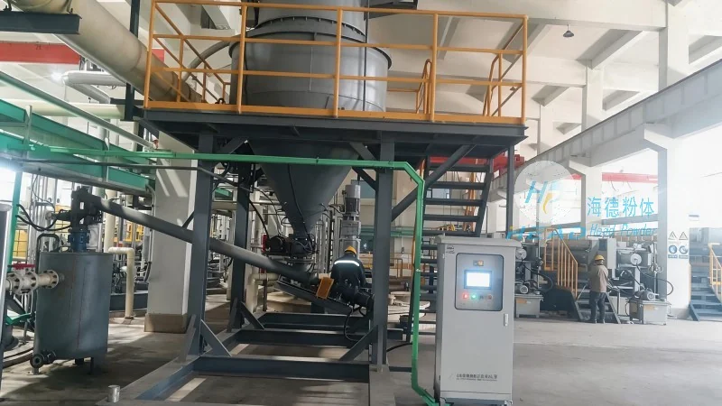 Giải pháp vận chuyển bằng khí cho bột nhựa phân hủy sinh học