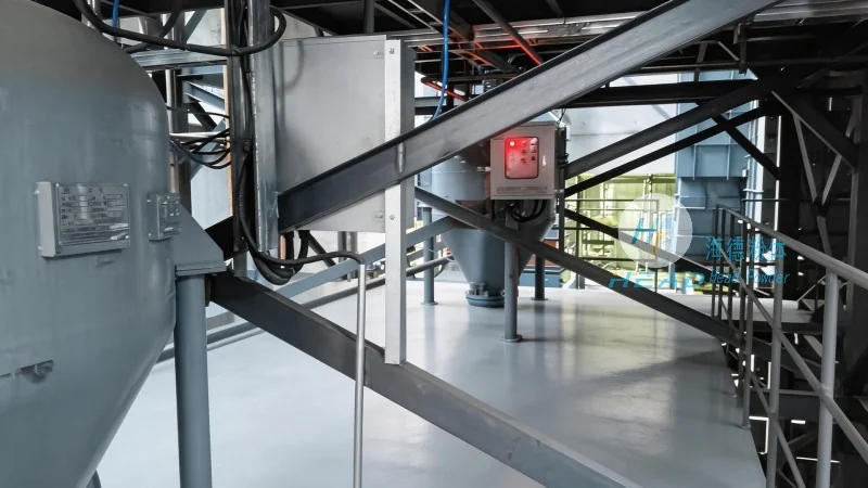 Kế hoạch vận chuyển bột bùn khô bằng khí nén
