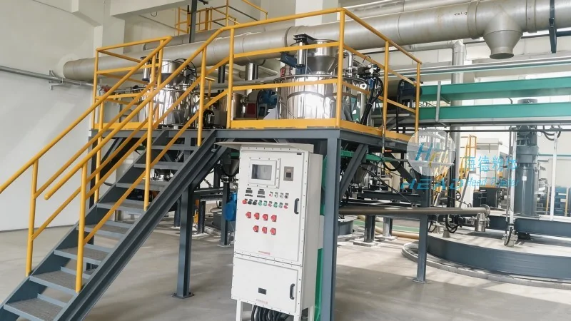 Phương pháp vận chuyển khí cho bột manitol