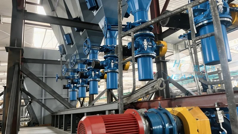 Phương pháp vận chuyển bằng khí của nano canxi cacbonat
