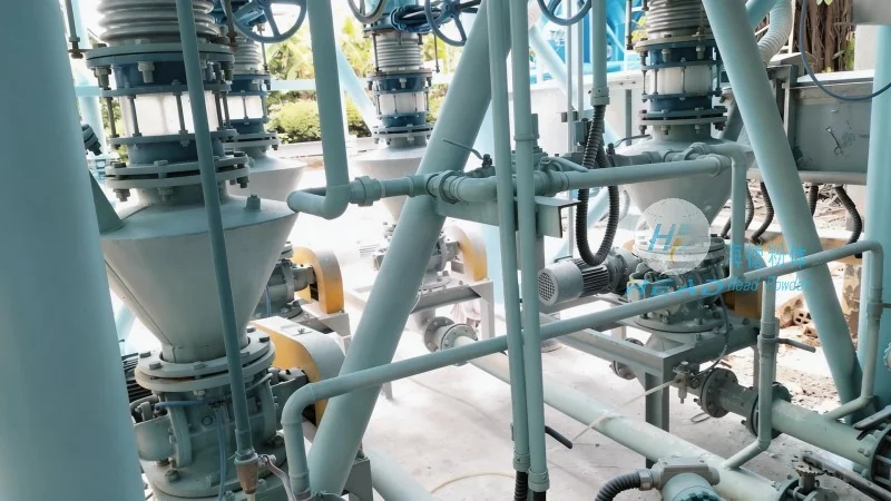 Ví dụ về hệ thống truyền chất lỏng áp suất âm cho bột siêu mịn pin lithium ở Lille, Pháp Ví dụ về hệ thống truyền chất lỏng áp suất âm cho bột siêu mịn pin lithium ở Lille, Pháp