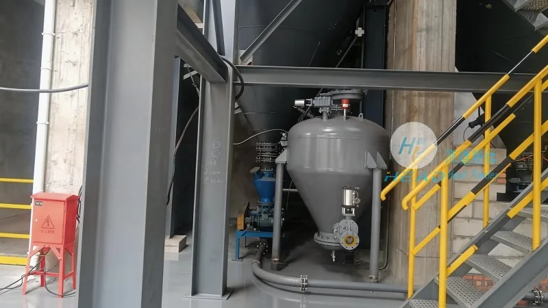 Kế hoạch vận chuyển bằng khí của Fly Ash