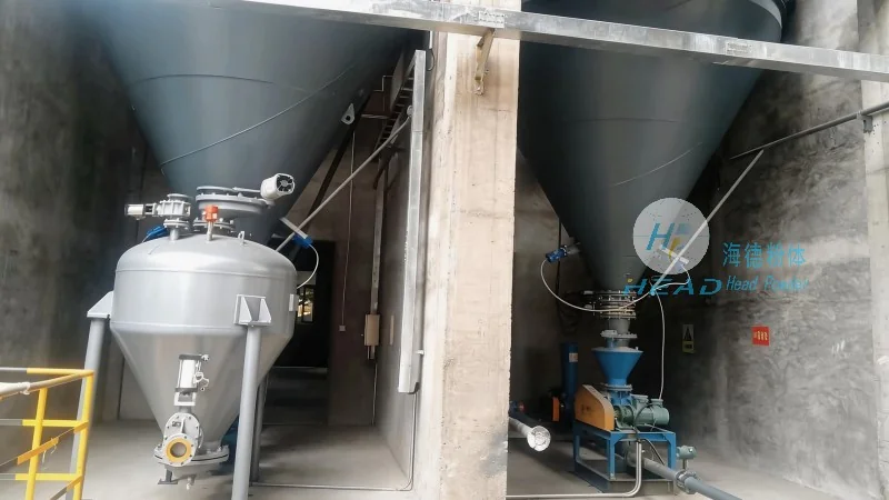 Phương pháp vận chuyển bằng khí cho bột đất sét