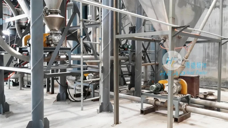 Phương pháp vận chuyển bột sinh khối bằng khí nén