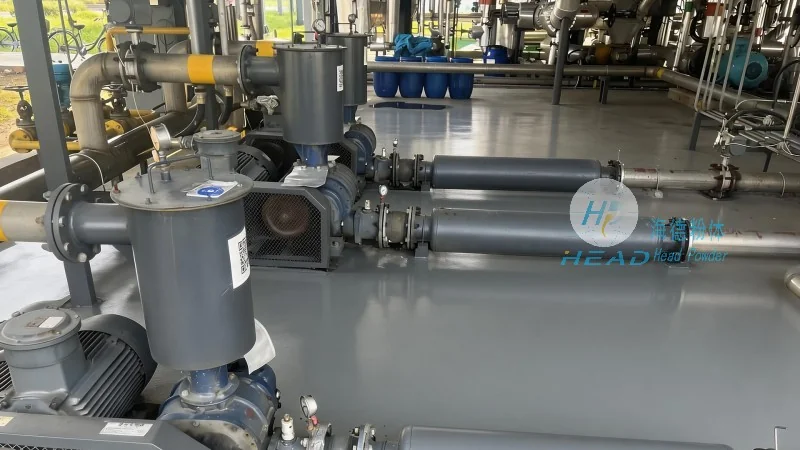 Kế hoạch truyền tải bằng khí nén với bột nở