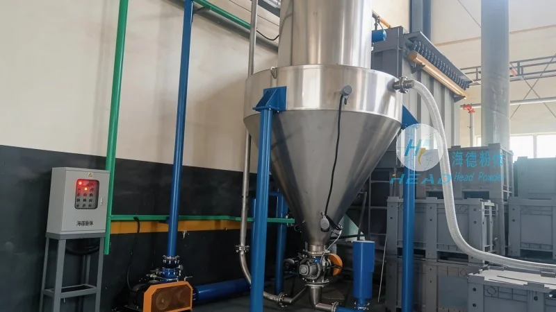 Kế hoạch vận chuyển bằng khí nén cho bột khoáng