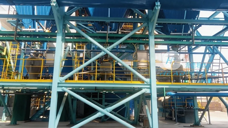 Kế hoạch vận chuyển khí cho bột mịn từ rác thải xây dựng
