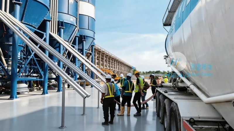 Kế hoạch vận chuyển bằng khí cho bột than đá