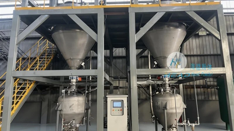 Kế hoạch vận chuyển bột gốm alumina bằng khí nén